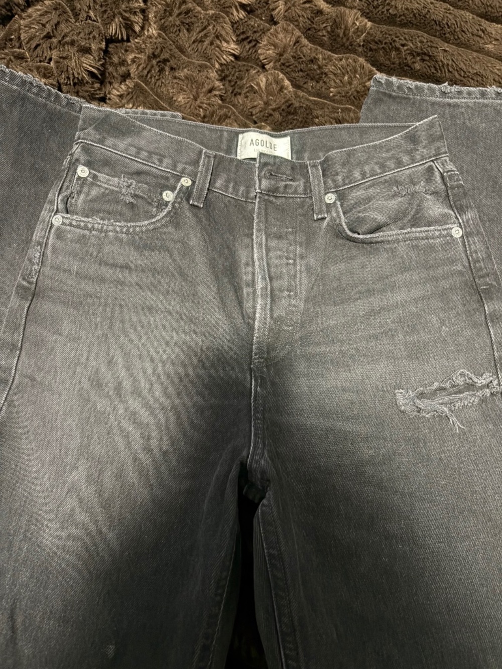 Black Agolde 90’s Jeans